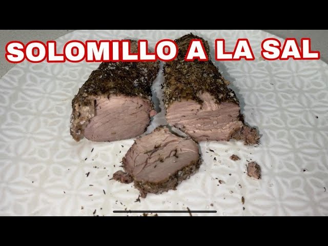 solomillo a la sal horno