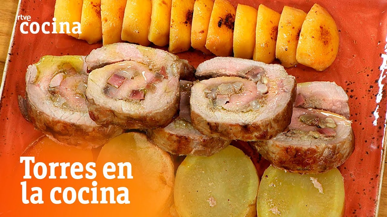 solomillo de cerdo relleno hermanos torres