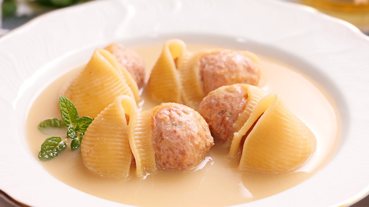 sopa de galets de nadal
