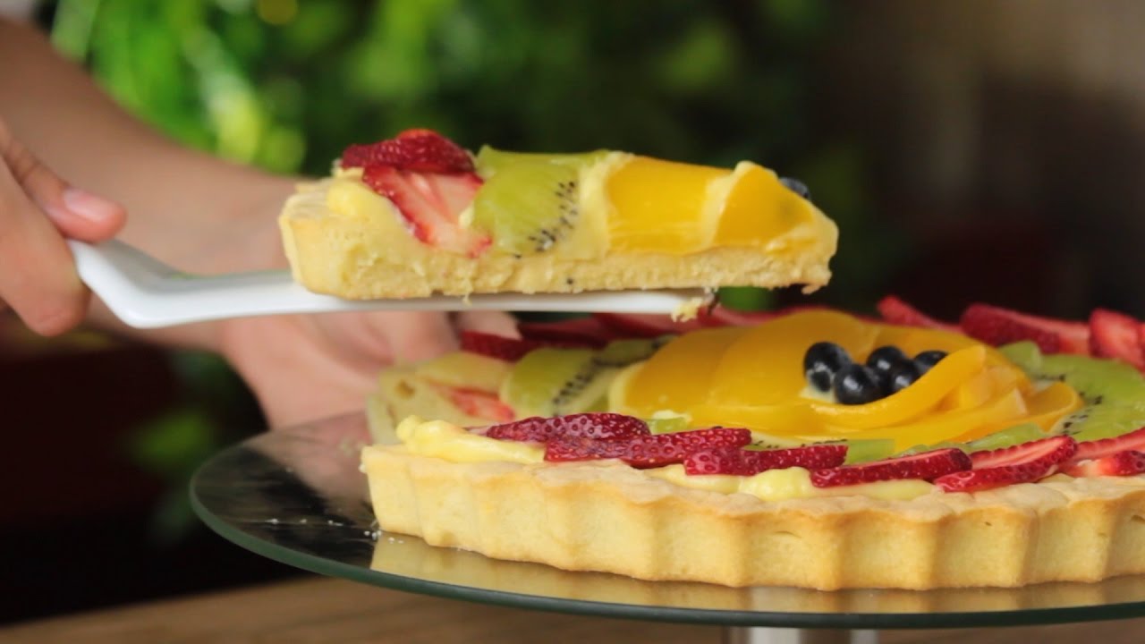 tarta de frutas con masa brisa