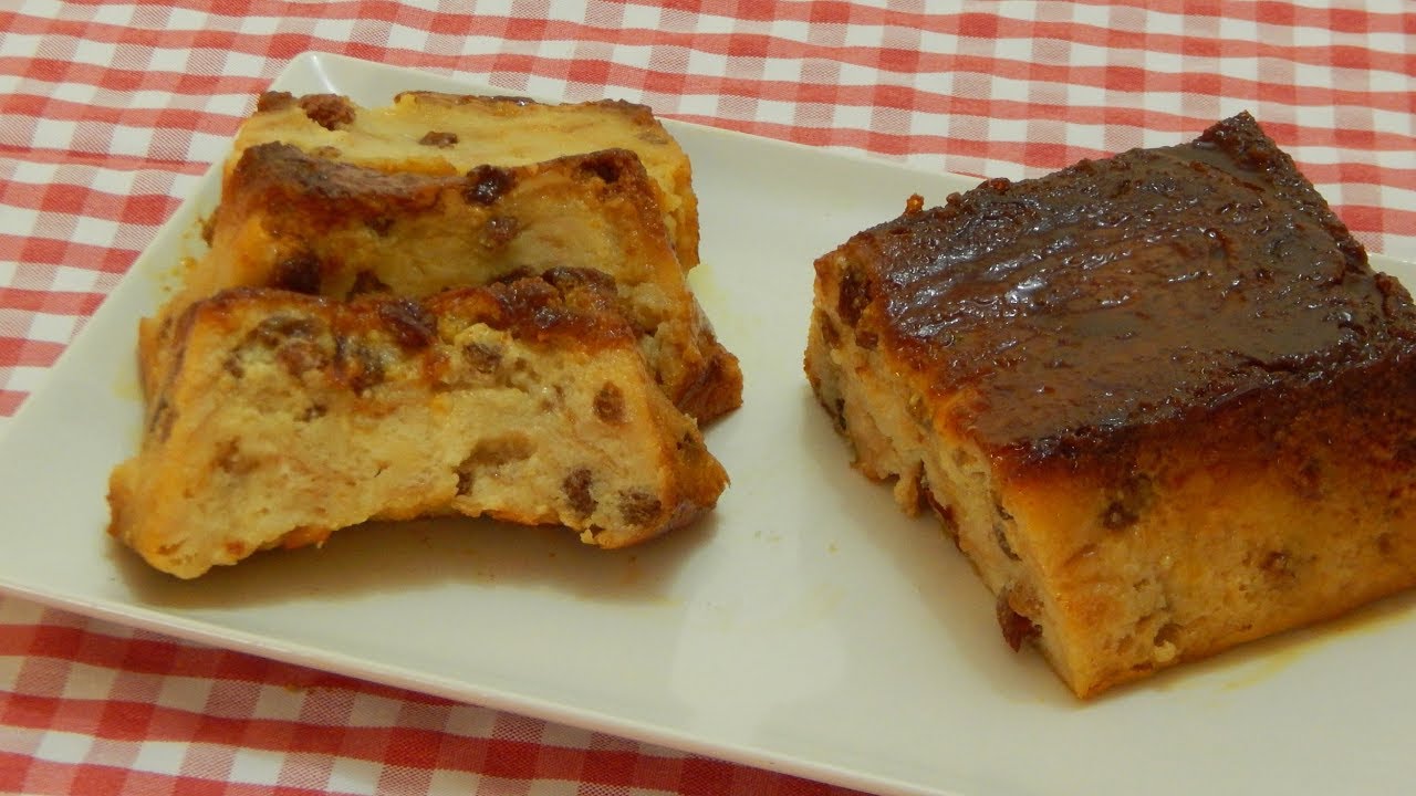 tarta de pan duro al horno