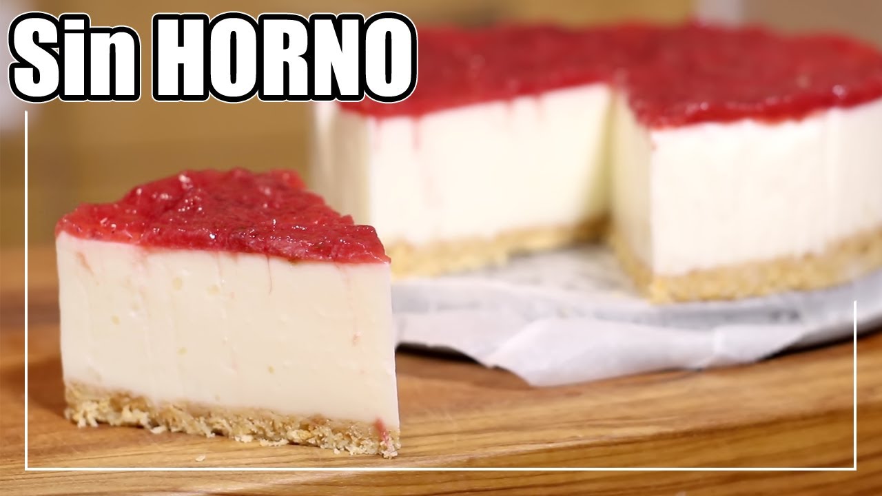 tarta de queso fria sin gelatina