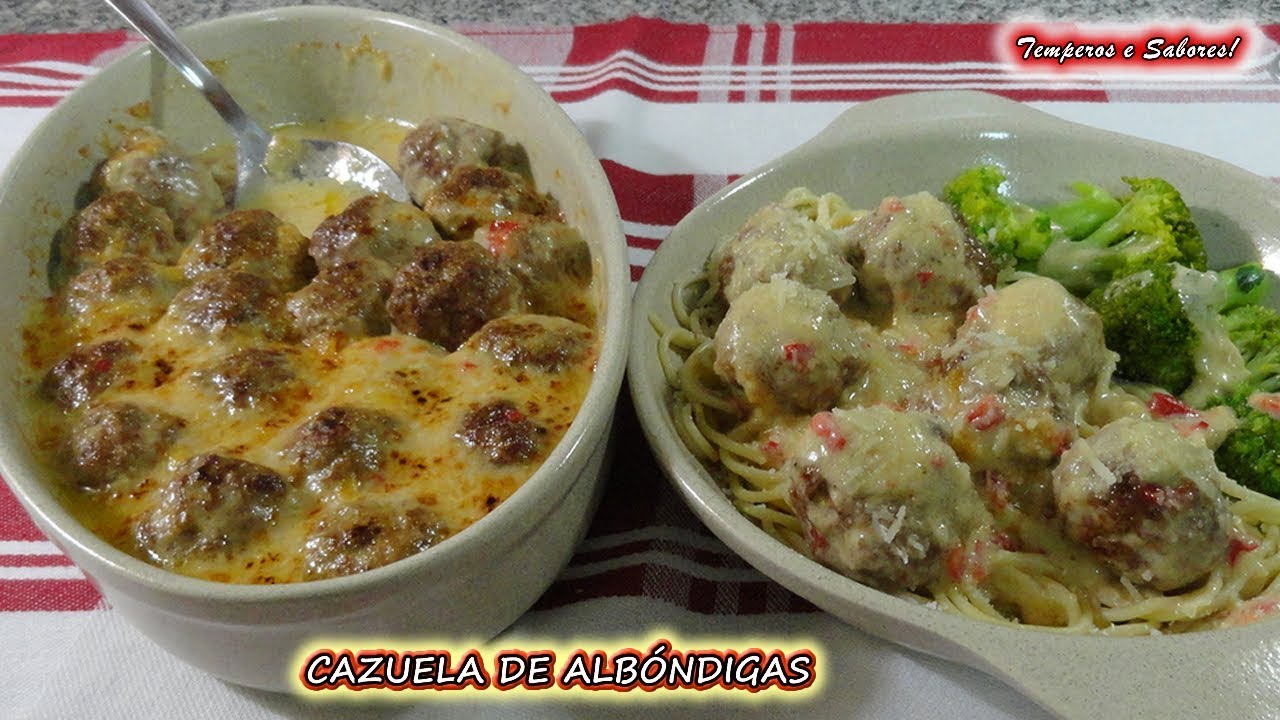 tiempo cocción albóndigas en cazuela