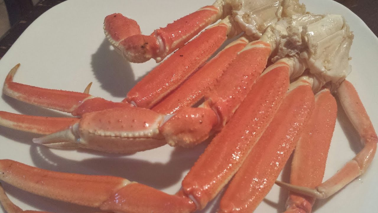 tiempo de cocción de las patas de cangrejo