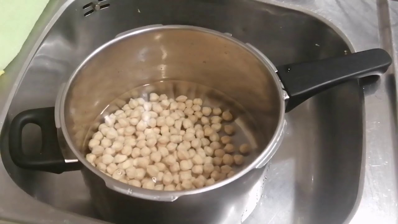 tiempo de garbanzos en olla express