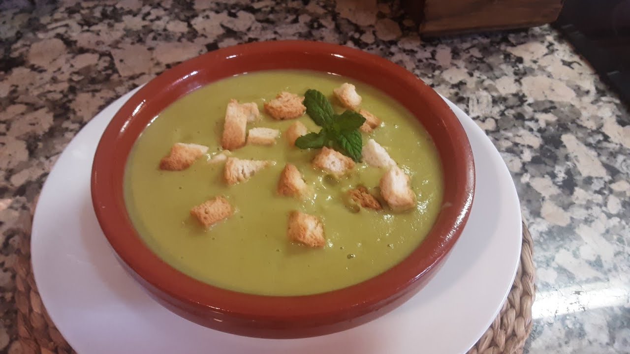 crema de calabacin sin queso