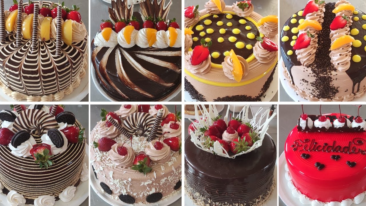 decorar tarta de chocolate para cumpleaños