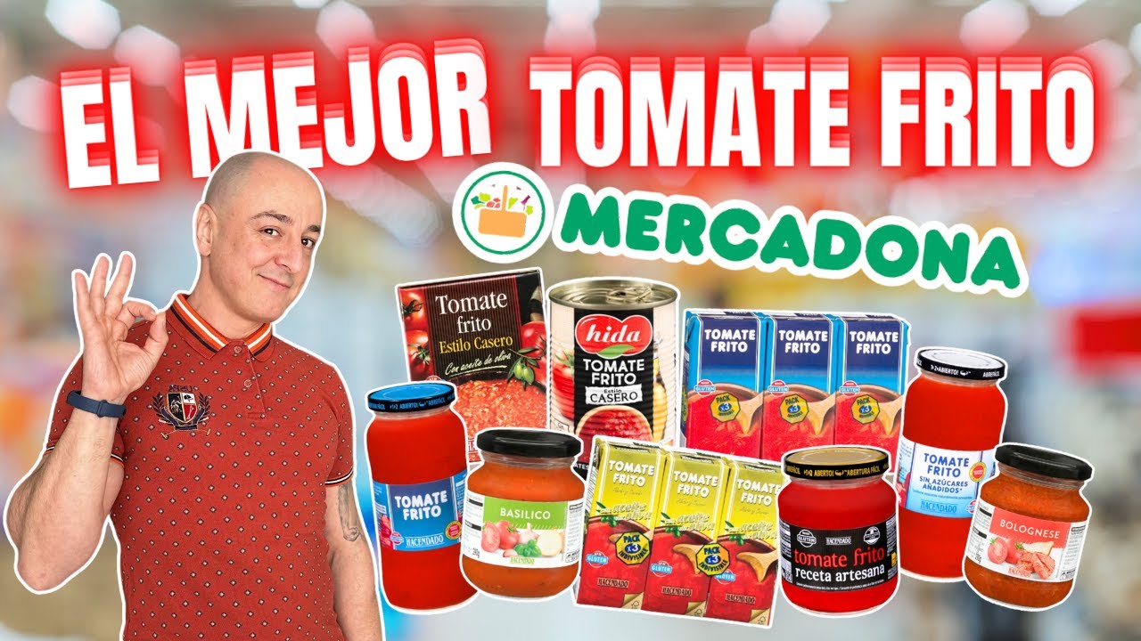tomate frito mercadona valor nutricional